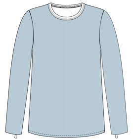 Cutex Schnittschutz Rundhals-Shirt Langarm Barbados